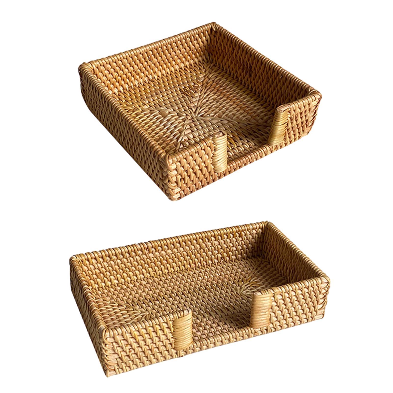 Agar Tissue Culture - Tissue Paper Towel Storage Tray Wicker