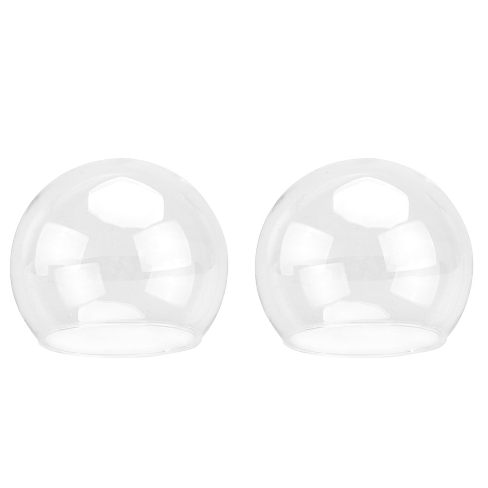 Plastic Dome Clear - 2Pcs Clear Glass Dome Display Cover