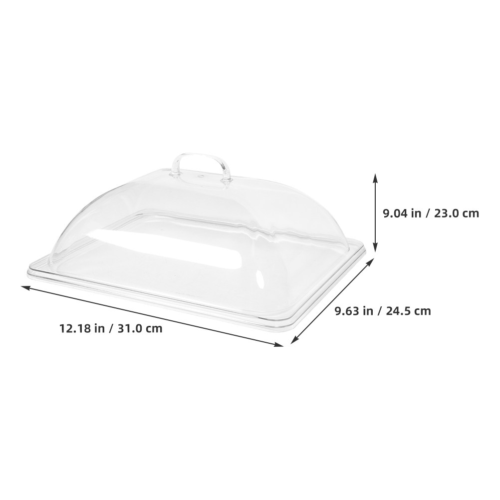 Clear Cake Dome Transparent Fo - Plastic Dome Clear recension och pris