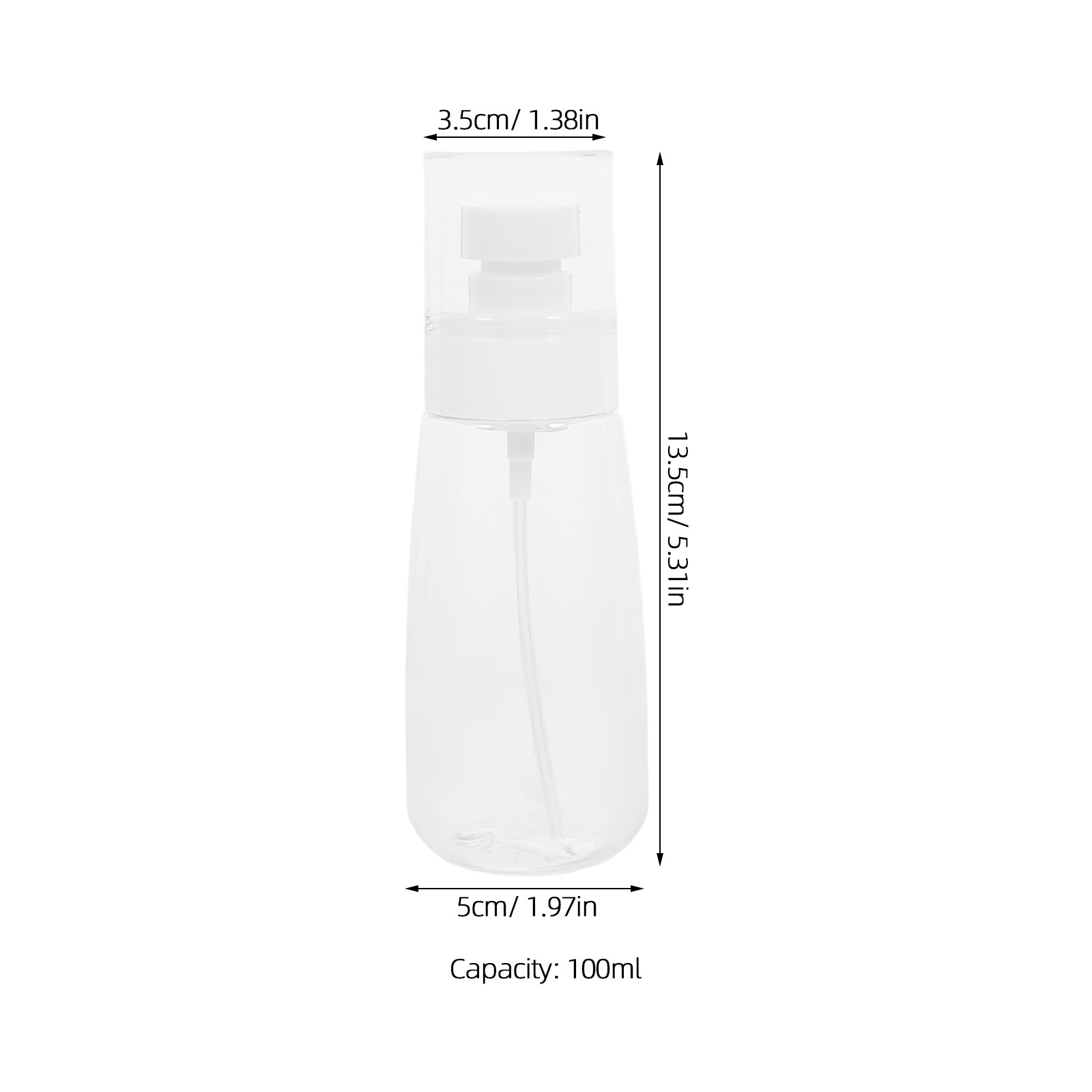6Pcs Travel Refill Spray Bottl - Misting Bottle Fine recension och pris