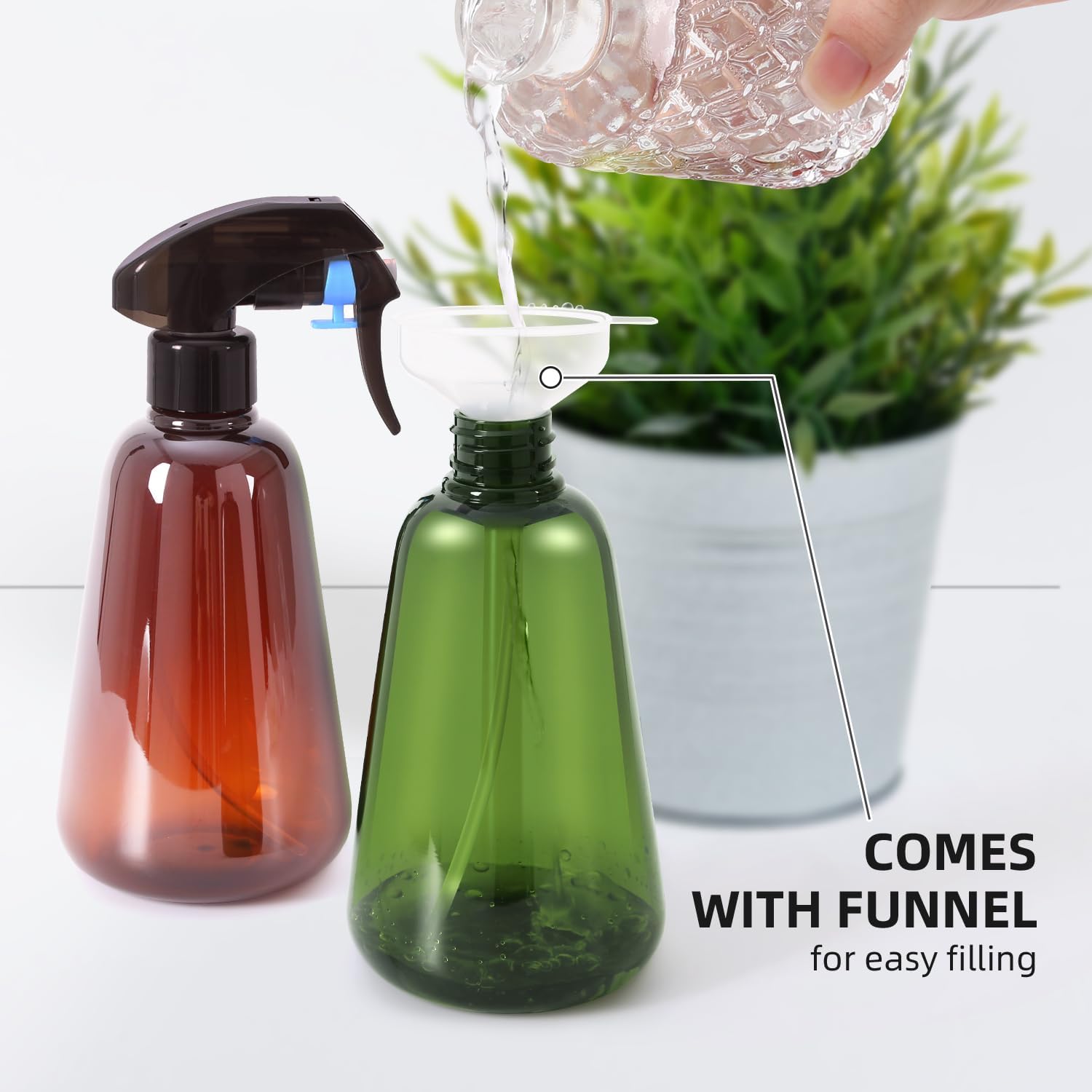 2 Pack 16oz Spray Bottle for P - Misting Bottle Fine recension och pris