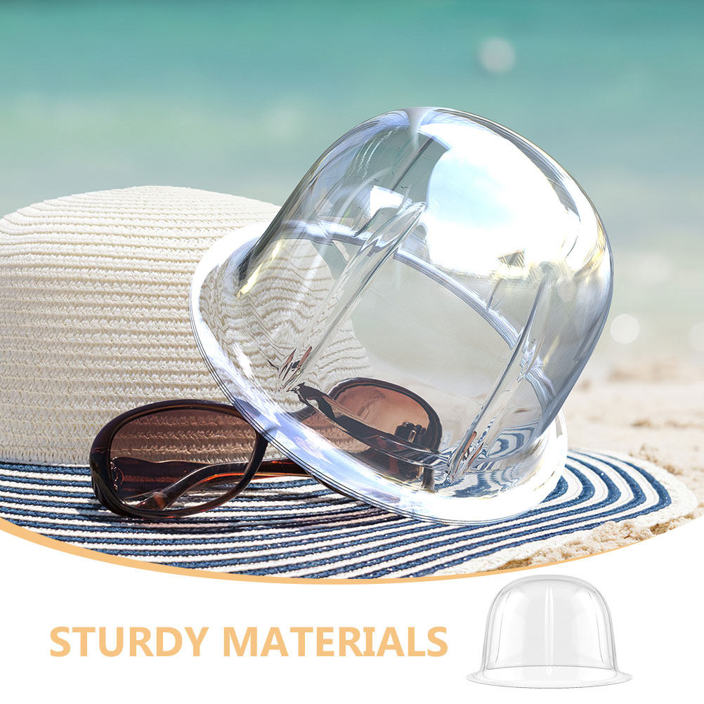 12Pcs Clear Plastic Dome Hat R - Plastic Dome Clear recension och pris