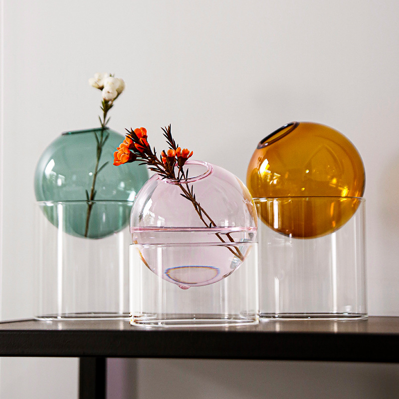 Mini Round Flower Vase Hydropo - Propagation Station Vase recension och pris