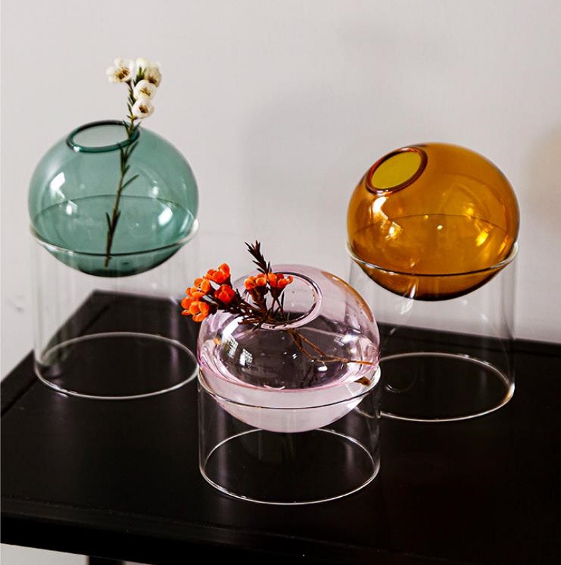 Mini Round Flower Vase Hydropo - Propagation Station Vase recension och pris
