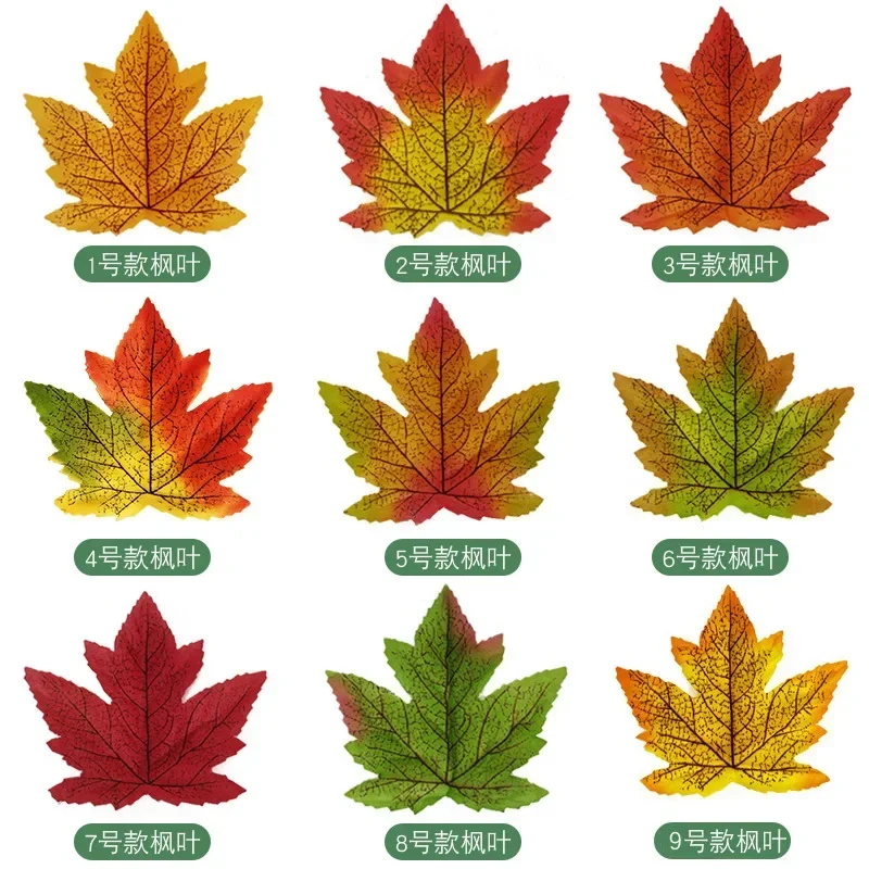 50pcs Artificial Maple Leaf Ha - Sphagnum Moss Dry recension och pris