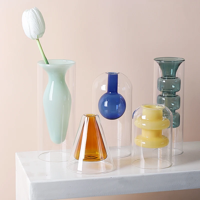 Decorative Double Wall Borosil - Propagation Station Vase recension och pris