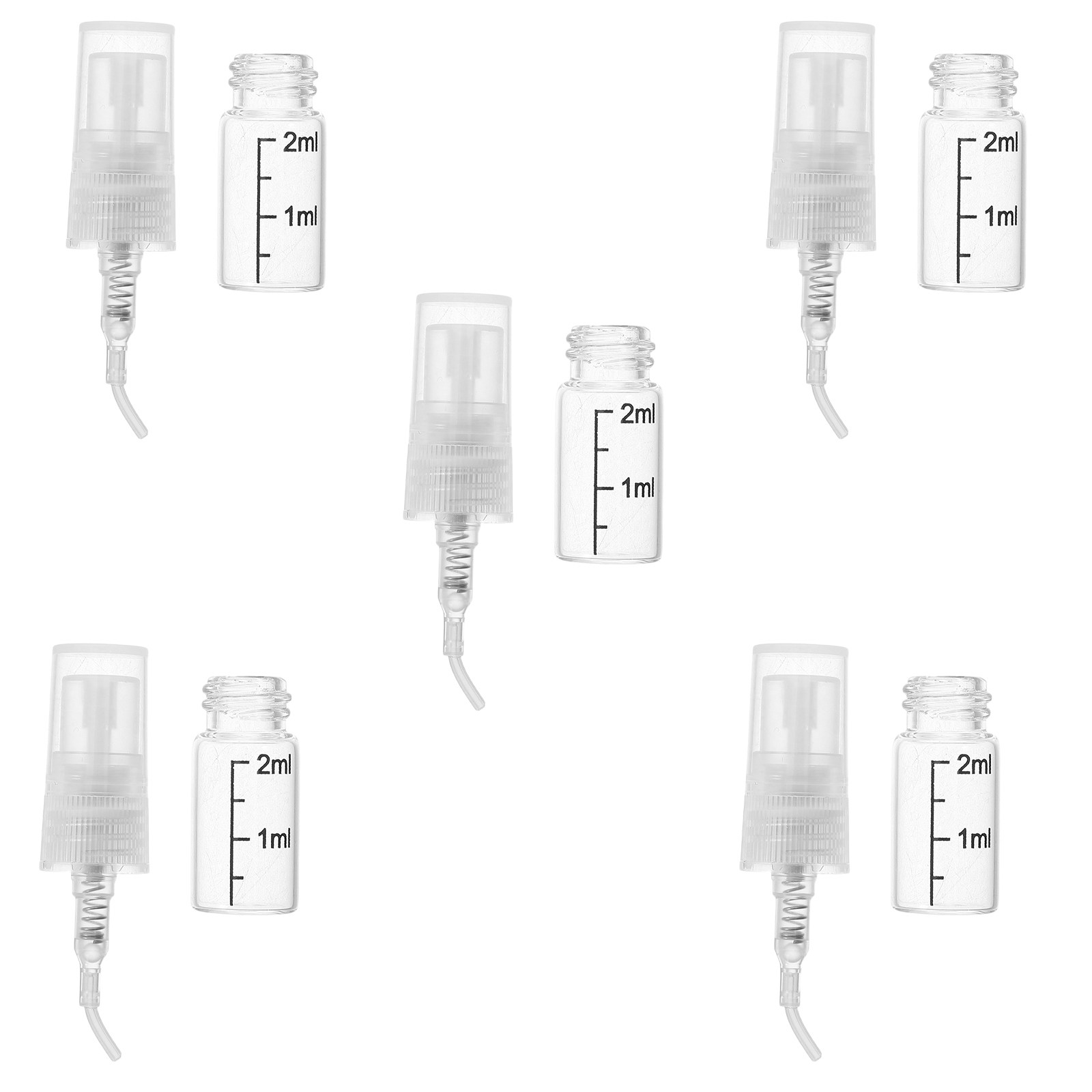 5Pcs Portable Spray Bottle Set - Misting Bottle Fine recension och pris