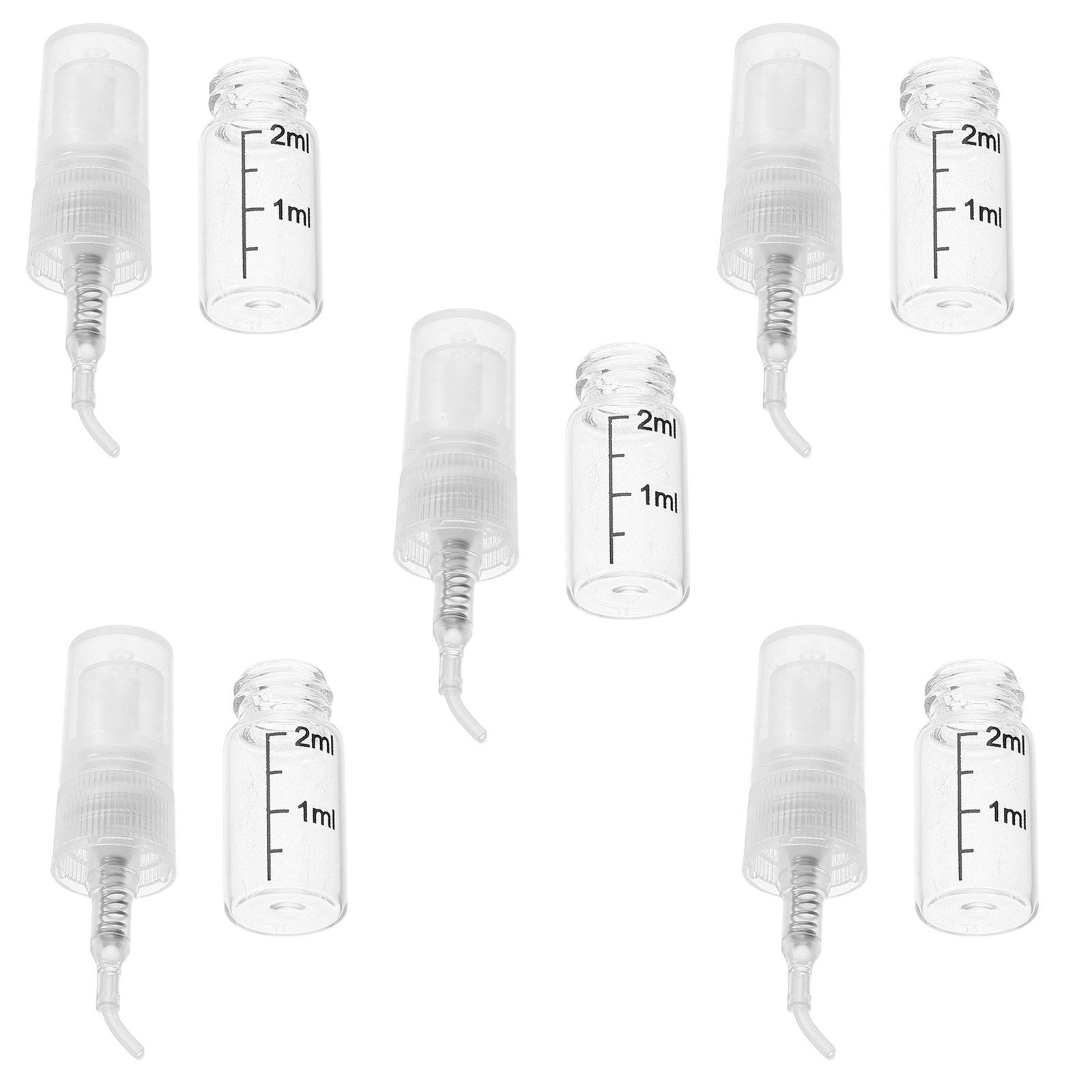 5Pcs Portable Spray Bottle Set - Misting Bottle Fine recension och pris