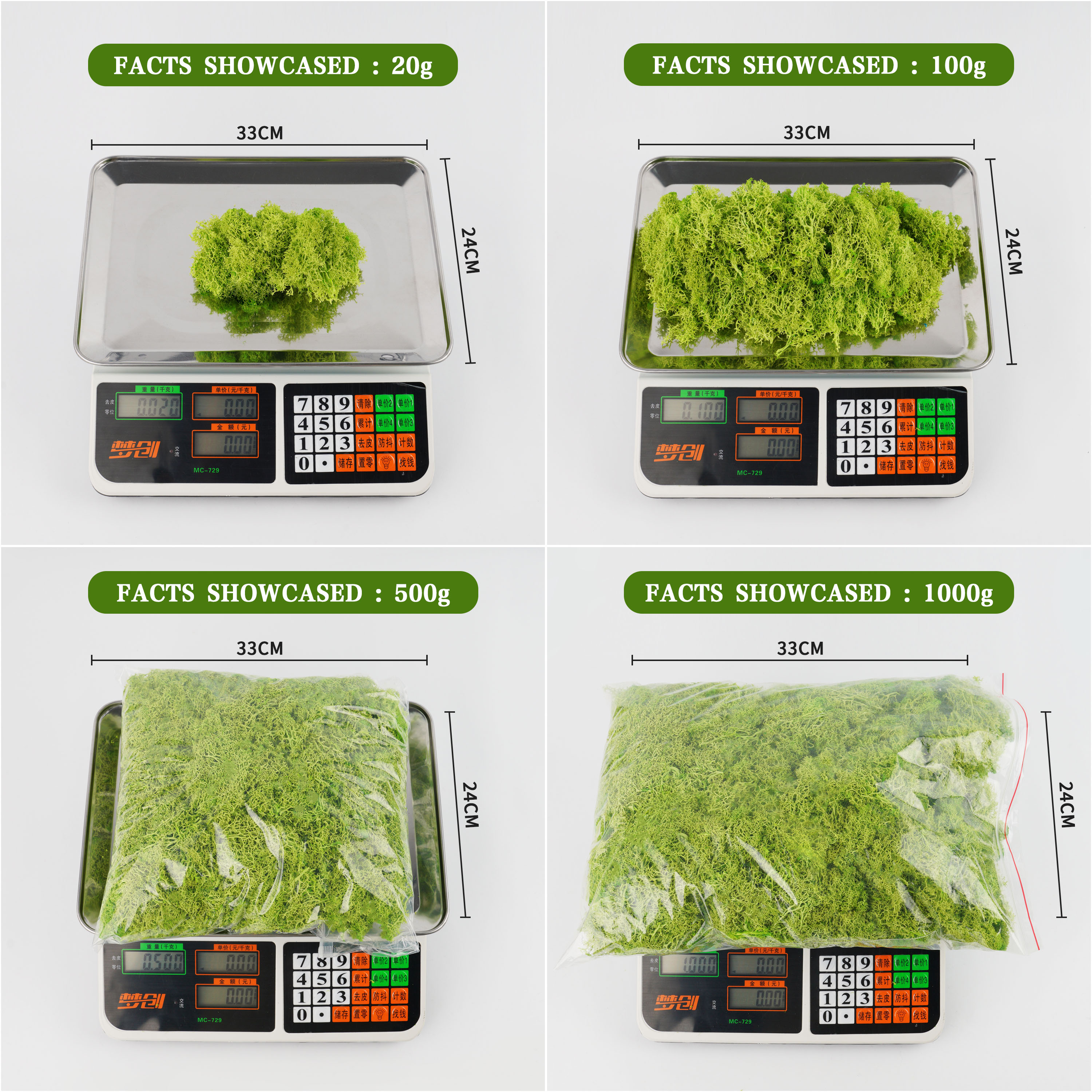 20/40/60g Eternal Life Moss Ar - Sphagnum Moss Dry recension och pris