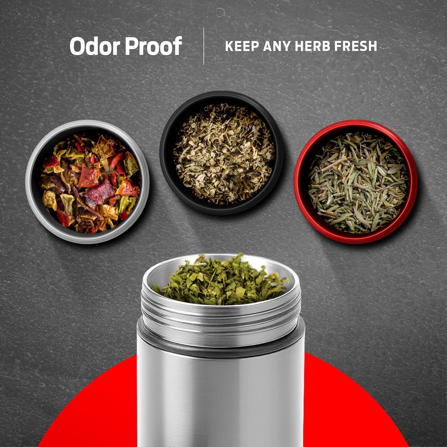 50ml Smell Proof Aluminum Jar  - Misting Bottle Fine recension och pris