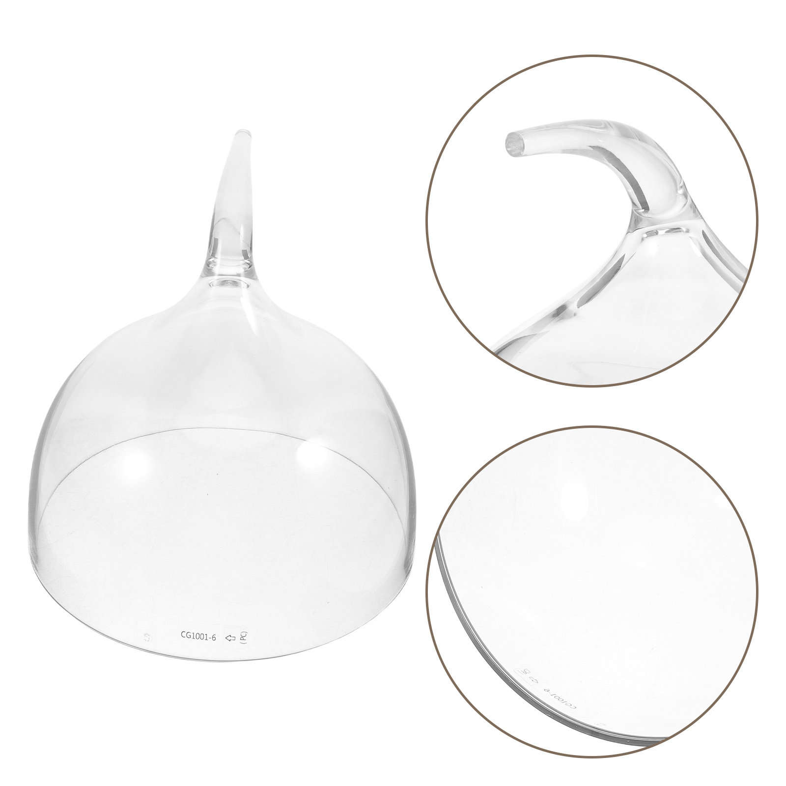 Clear Cake Dome Cover Transpar - Plastic Dome Clear recension och pris