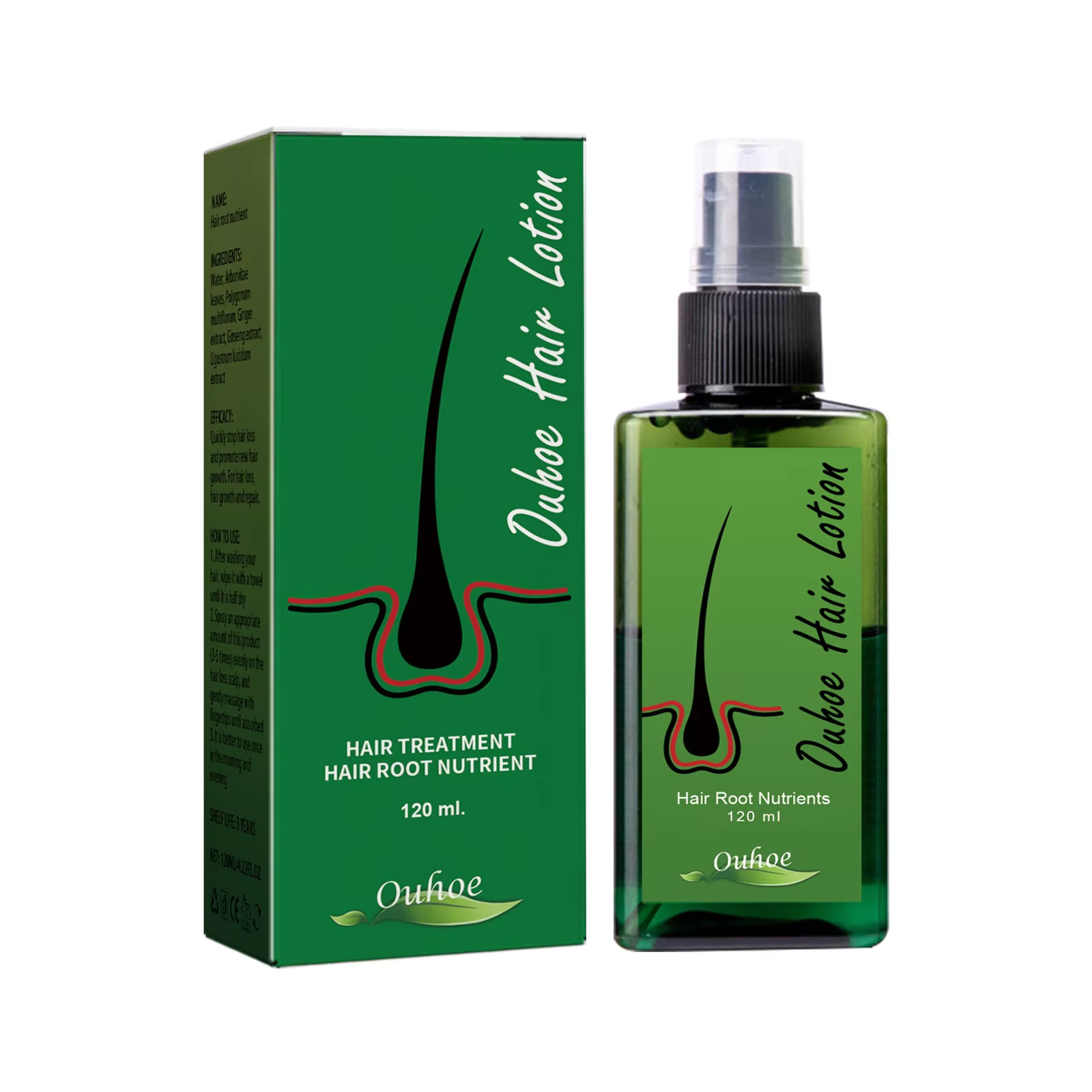 Hair Growth Spray Anti Hair Lo - Root Stimulator Liquid recension och pris