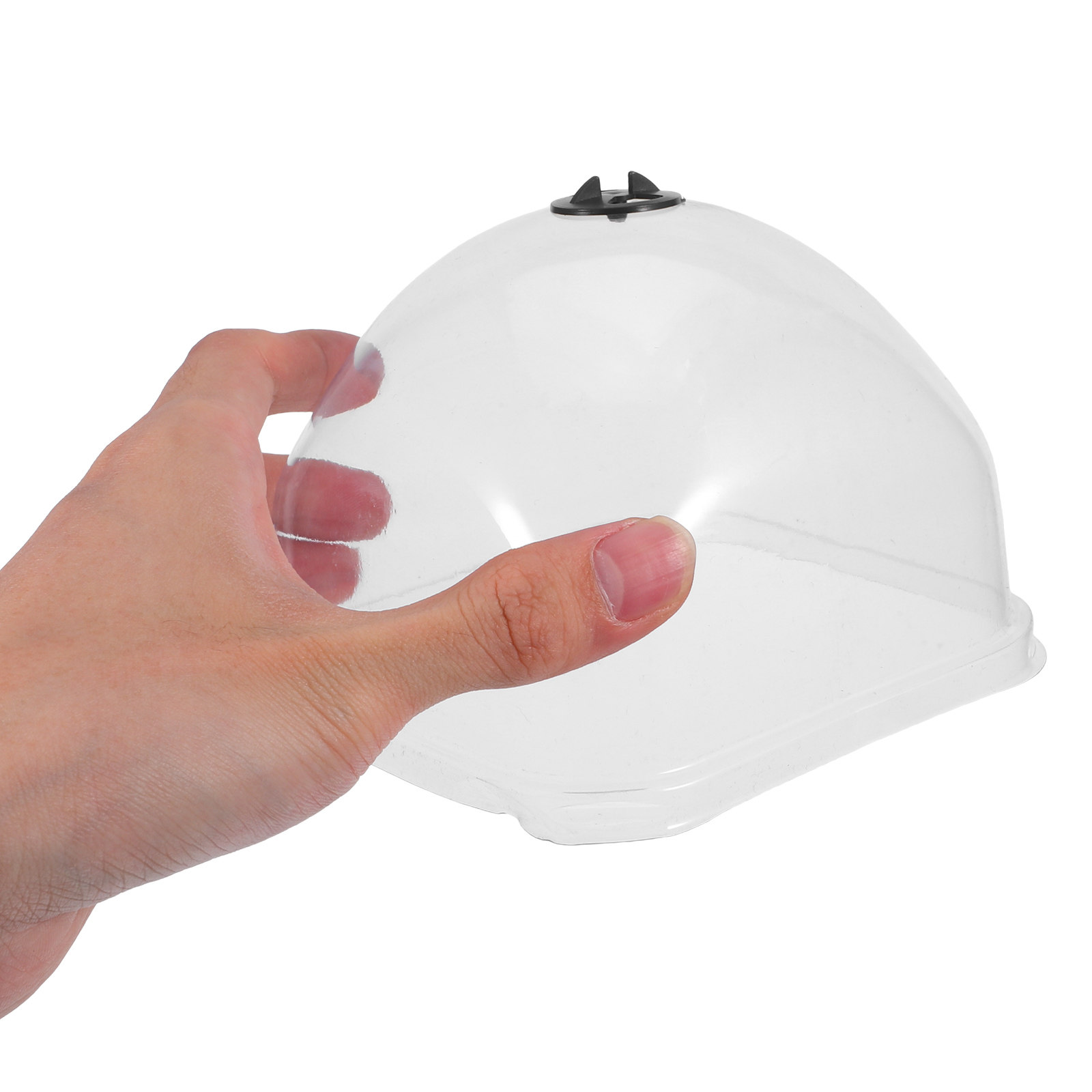 6Pcs Plant Cover Humidity Dome - Plastic Dome Clear recension och pris