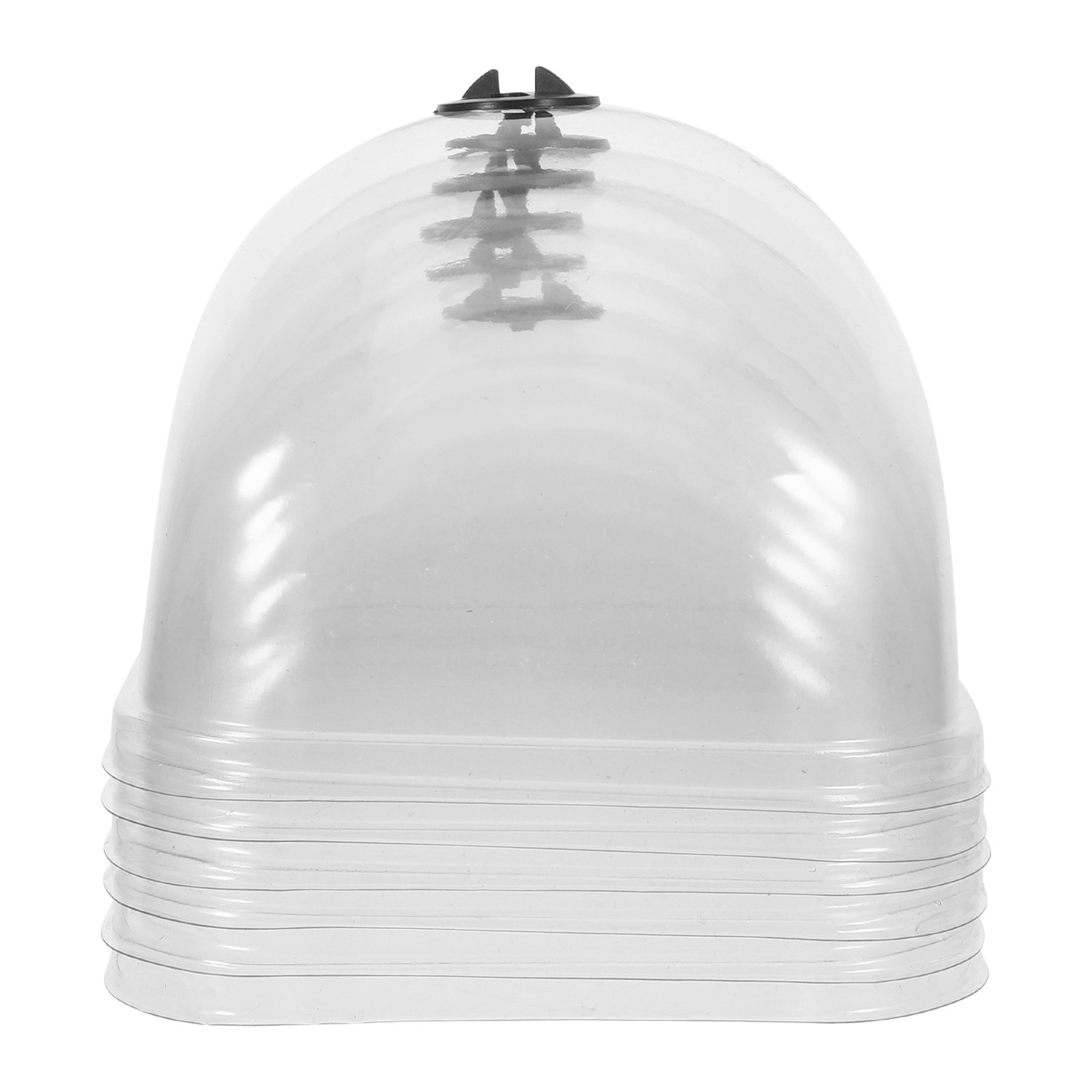6Pcs Humidity Domes Plant Prot - Plastic Dome Clear recension och pris