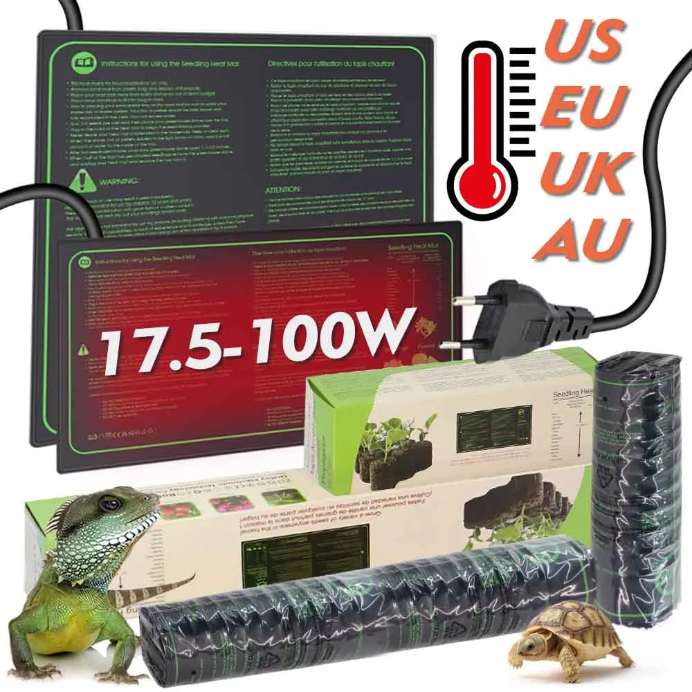 17.5/45/100W PVC Seedling Ther - Heat Mat Seedling recension och pris
