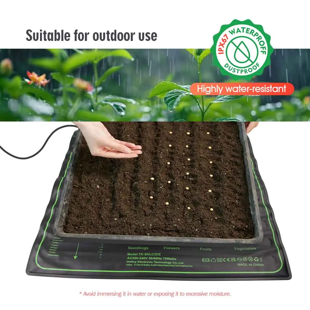 17.5/45/100W PVC Seedling Ther - Heat Mat Seedling recension och pris
