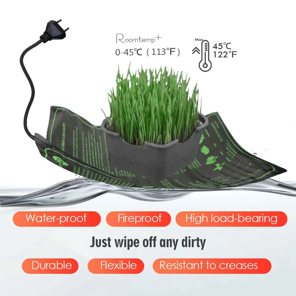 17.5/45/100W PVC Seedling Ther - Heat Mat Seedling recension och pris