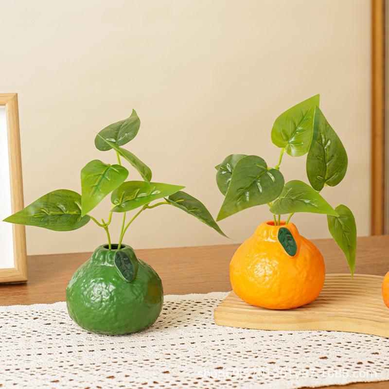 Orange Fruit Shaped Flower Vas - Propagation Station Vase recension och pris